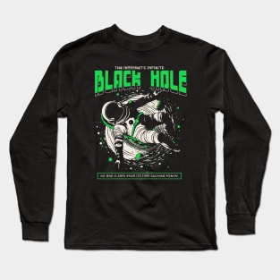 The Internet's Black Hole // Wasting Time Online Long Sleeve T-Shirt